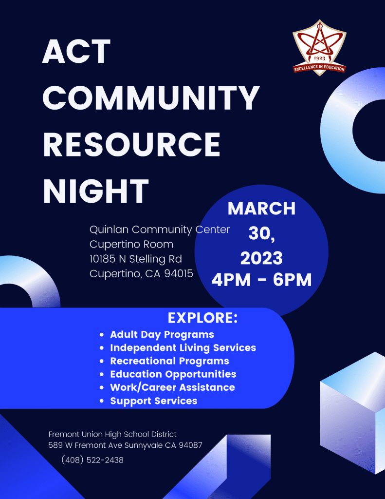 ACT Community Resource Night